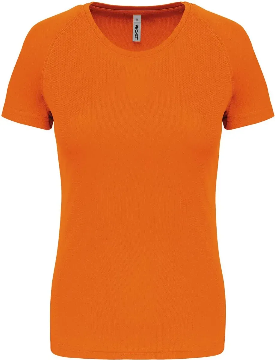 Kariban ProAct Damen Sport Shirt T-Shirt PA439 fluorescent orange XXL