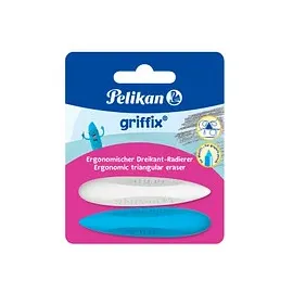 Pelikan Radiergummi griffix® blau/weiß, 2 St.