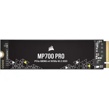 Corsair MP700 PRO 4TB M.2 2280 - Ohne Kühlkörper - High-Density TLC NAND - PCIe 5.0 x4 NVMe 2.0 SSD - M-Key