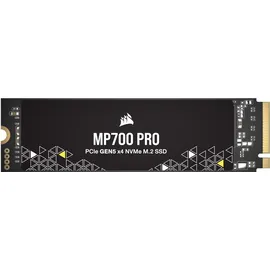 Corsair MP700 PRO 4TB M.2 2280 - Ohne Kühlkörper - High-Density TLC NAND - PCIe 5.0 x4 NVMe 2.0 SSD - M-Key