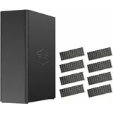 TERRAMASTER F8 SSD NAS Storage - 8Bay All SSD NAS Server N95 QuadCore CPU, 8GB DDR5 RAM, 10GbE Port, Handtellergroßer Leistungsstarker Network Attached Storage (Diskless)