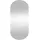 vidaXL Wandspiegel 45x100 cm Glas Oval