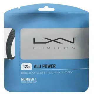 Luxilon Tennissaite - Silver - 1.25 mm