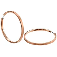 Boccia Titanium Creolen 0508-10 Roségold 375 0508-10 2-tlg
