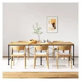 vidaXL Esstisch Massivholz Mango 240 cm