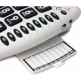 Geemarc Amplipower 40 Schwerhörigentelefon extra laut 40 dB Weiß Deutsche Version - Weiß