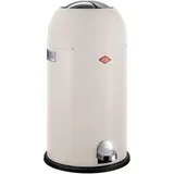 Wesco Kickmaster Mülleimer, Metall, Sand/matt, H 69cm/D37,5cm/33l