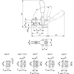 AMF Senkrecht-Spanner 6800 Gr. 3