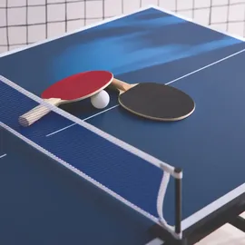 sweeek Mini Indoor Tischtennisplatte Klappbar Blau