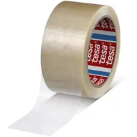 Tesa Verpackungsklebeband PVC 4120 farblos L.66m B.50mm