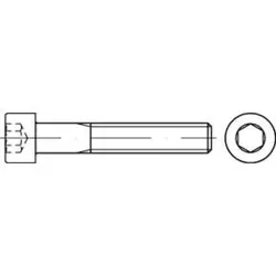 ISO 4762 Zylinderschrauben A 2 M 4 x 22 A 2 K