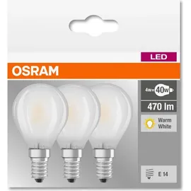 Osram LED-Tropfen 4W E14 3er Pack (819399)