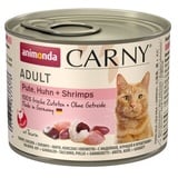 animonda CARNY Adult Pute, Huhn & Shrimps 6x200 g