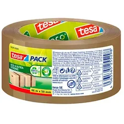 tesa Packband tesapack® Eco & Ultra Strong braun 50,0 mm x 66,0 m 1 Rolle