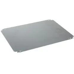 Schneider Electric NSYMM1210 Einfache Montageplatte H1200xB1000mm, verzinkter Stahl, Abmessungen umkehrbar