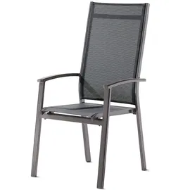 Sieger Lima Stapelsessel 60 x 132 x 108 cm eisengrau