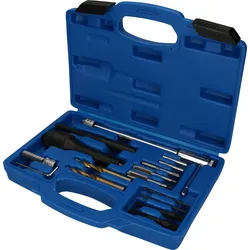 Brilliant Tools Glühkerzen-Ausbau- und Gewinde-Reparatur-Satz, 16-tlg - BT561030