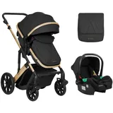 KIKKABOO Darling 3 in 1 Schwarz