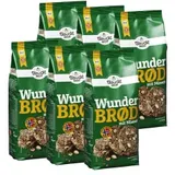 6 x Bio Backmischung Wunderbrød mit Nüssen (6x600g)