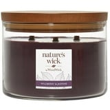 WoodWick nature's wick 3-Docht Wildberry Jasmine, - mehrfarbig