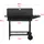 casa.pro Holzkohlegrill Armento 95 x 108 x 61 cm Schwarz 