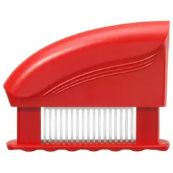 HENDI Fleisch-Zartmacher Profi Line, Profi Line, 51 Messer, Rot, 42x150x(H)118mm