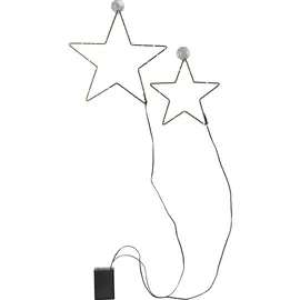 MARELIDA LED Stern Fensterdeko 50 LED schwarz