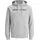 JACK & JONES Logo Kapuzenpullover Light Grey Melange L