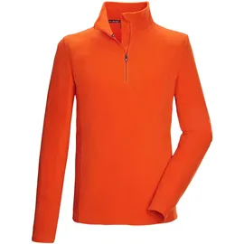KILLTEC Fleeceshirt mit Stehkragen Dunkelorange XL