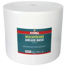E-COLL Wischtuch Airlaid Basic 500 Blatt 30x38mm weiß