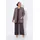 Ulla Popken Shirtjacke Jerseyjacke ohne Verschluss V-Ausschnitt Langarm Schwarz 50/52