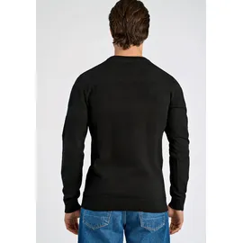 Lindbergh Strickpullover Relaxed Fit Schwarz L