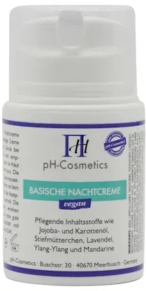 Basische Nachtcreme  (50 ml) - pH-Cosmetics