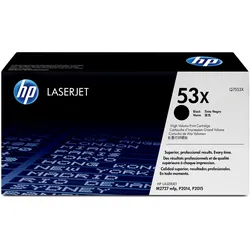 Original HP Q7553X / 53X Toner Schwarz
