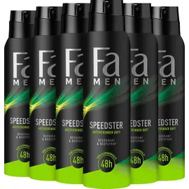 Fa Men Speedster Deospray 6 x 150 ml