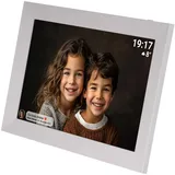 Denver FRAMEO Bilderrahmen PFF-1012WMK2 Weiß 10,1" Wi-Fi 16 GB microSD USB-C