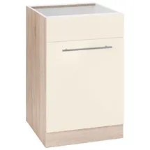 WIHO KÜCHEN Spülenschrank »Flexi2«, Breite 50 cm beige
