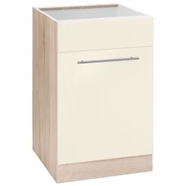 WIHO KÜCHEN Spülenschrank »Flexi2«, Breite 50 cm beige