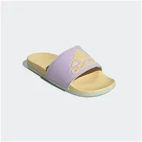 Adidas Damen Adilette Comfort IF1929 42 - Ice Lavender/Orange/Linen Green,