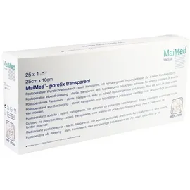 Maimed Porefix Duschpflaster Transparent 10 x 25 cm 25 St.