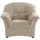 DOMO collection Sessel Sarafina Mikrofaser 102 x 83 x 81 cm Beige mit Federkern