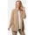 GOLDNER Strickjacke Kurzgröße Langarm Cardigan Beige 25