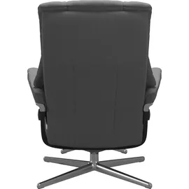 Stressless Stressless® Relaxsessel »Mayfair«, mit Cross Base, Größe S, M & L, Holzakzent Schwarz grau