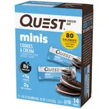 Quest Nutrition Proteinriegel Cookies & Cream Cookies 14 x 23 g