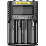 Nitecore UMS4 Ladegerät - Black - One Size