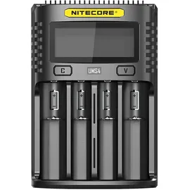 Nitecore UMS4 Ladegerät - Black - One Size