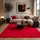 Pergamon Luxus Super Soft Fellteppich Pearl Rot, 200x290cm