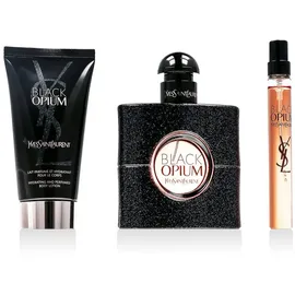 YVES SAINT LAURENT Black Opium Eau de Parfum 50 ml + EdP 10 ml + Body Lotion 50 ml Geschenkset