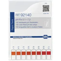 pH-Fix Indikatorstäbchen 5,1 - 7,2 (100 T.)
