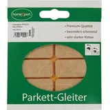 Hansi-Siebert GmbH & Co. KG Parkettgleiter Premium 20 x 40mm Filz natur eck.se